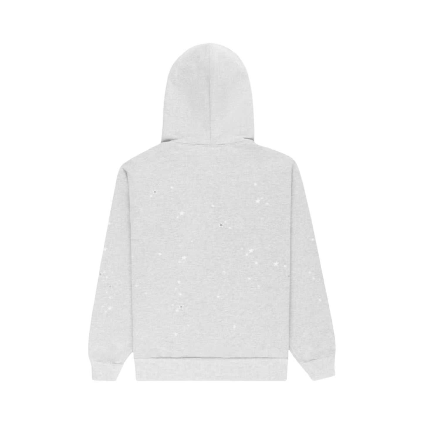 Sp5der Grey Atlanta Zip Up Hoodie