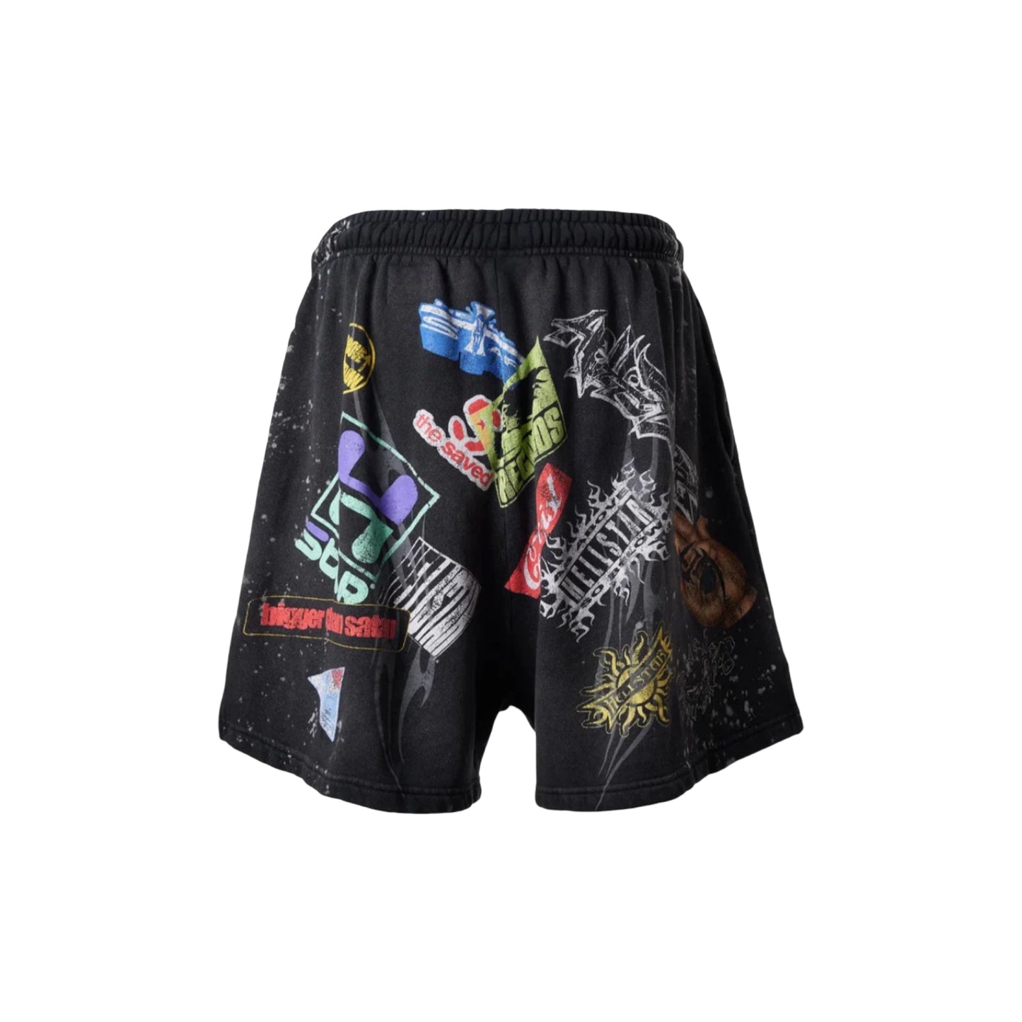 Hellstar Patched Shorts