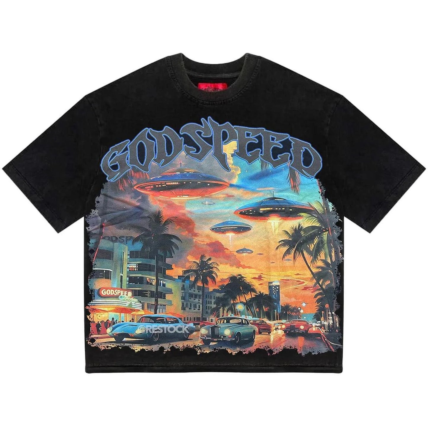 Godspeed Miami UFO Tee