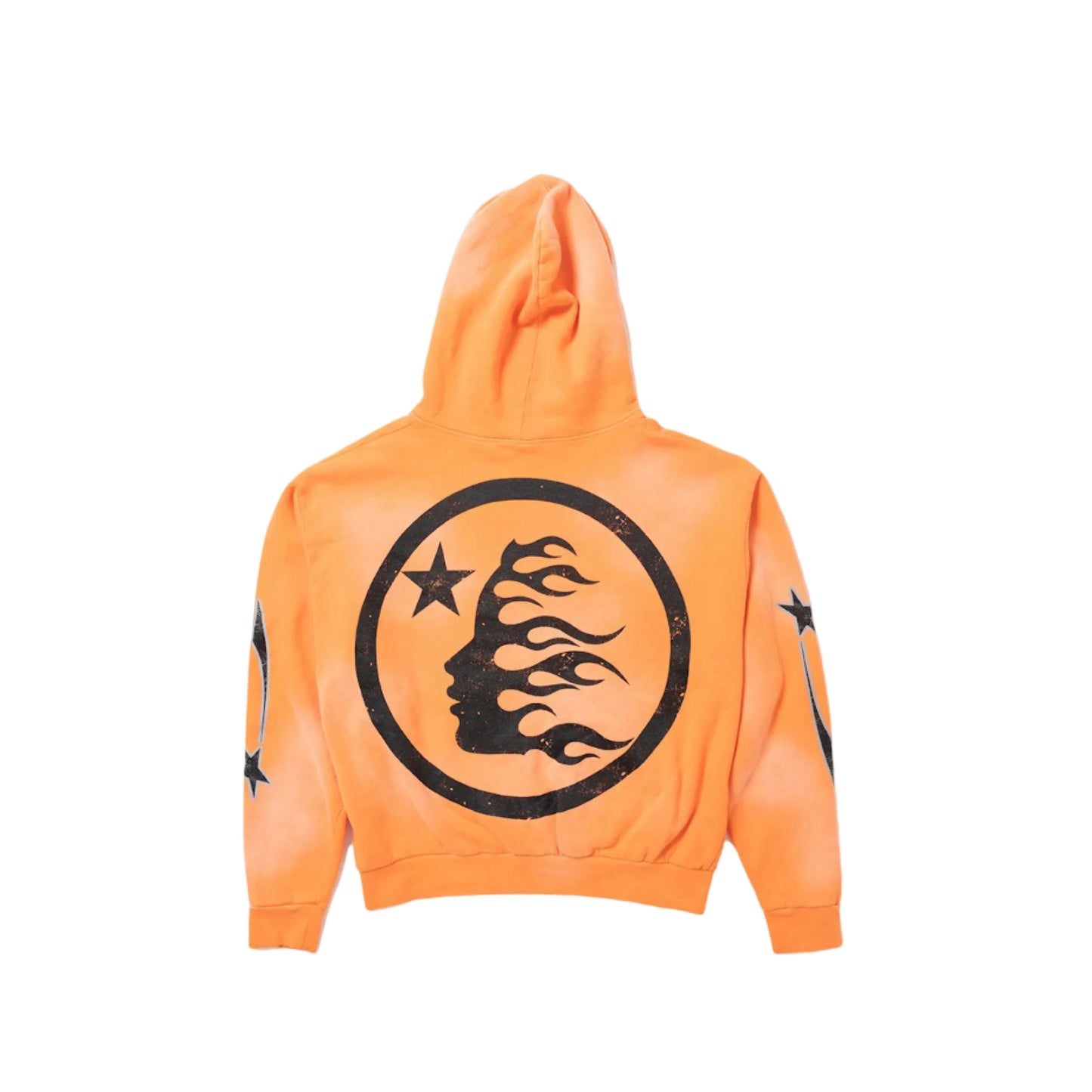 Hellstar Fire Orange Hoodie