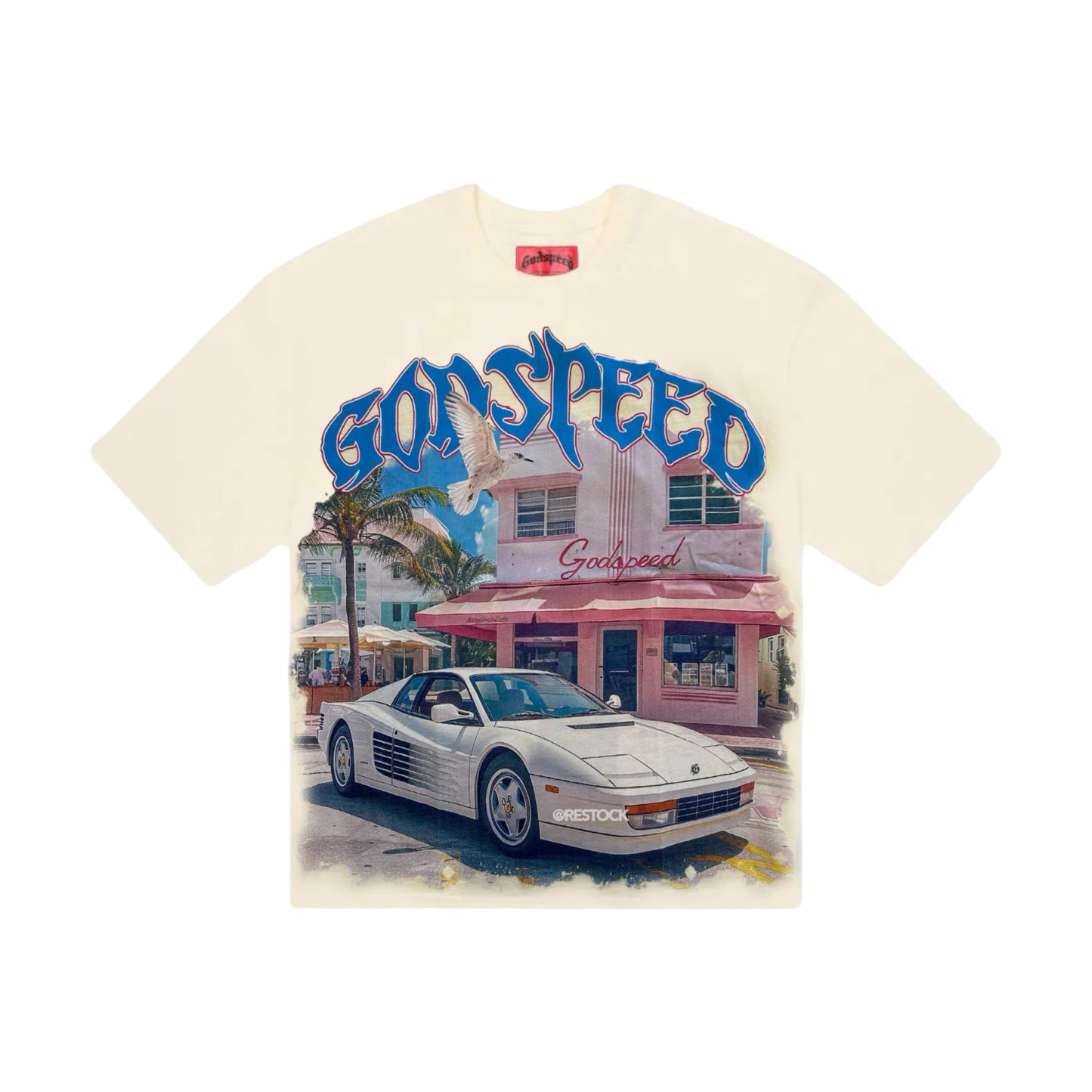 Godspeed Miami Rarri Tee