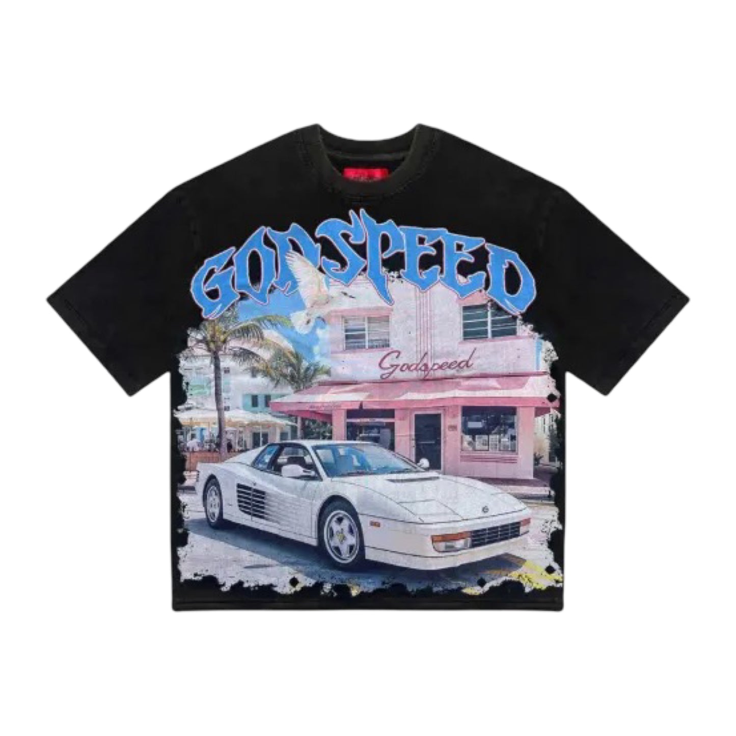 Godspeed Miami Rarri Tee
