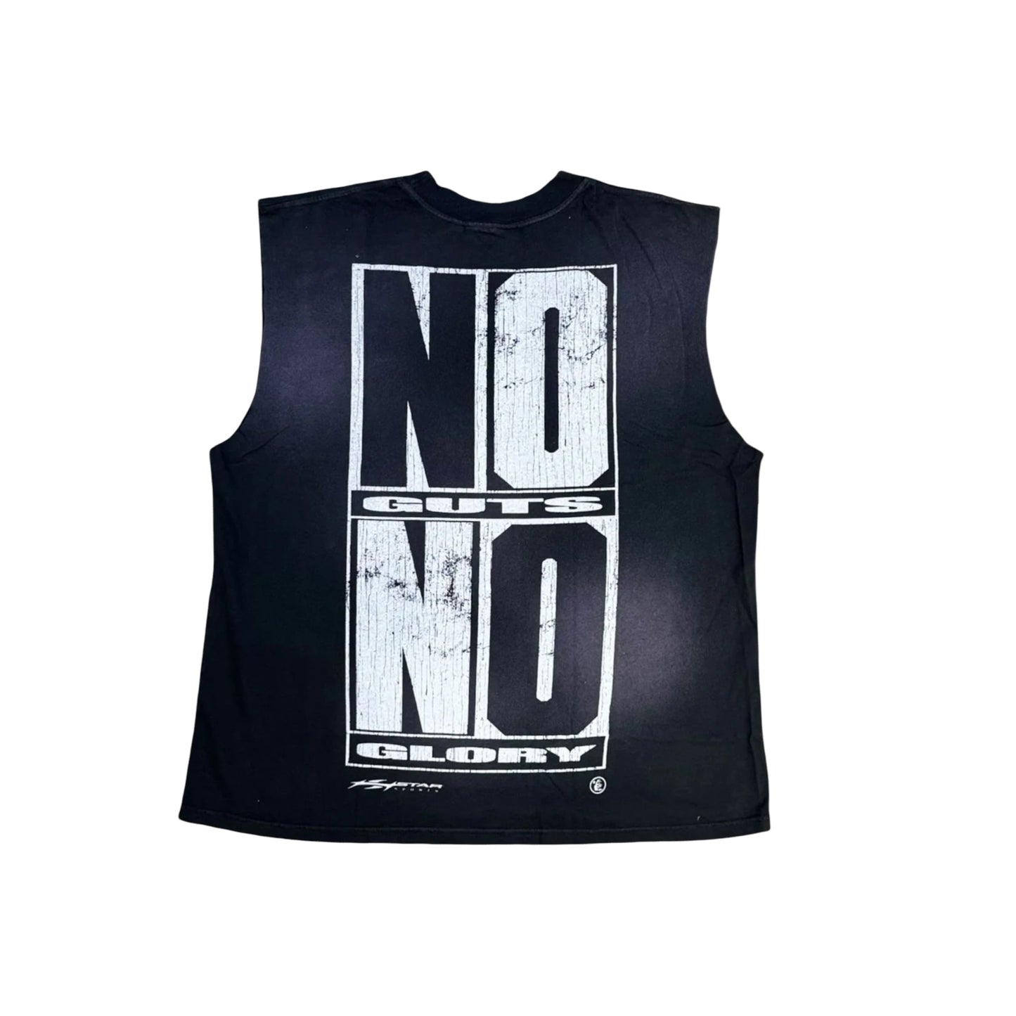 Hellstar 'No Guts, No Glory!' Helmet Sleeveless Tee (Cutoff)