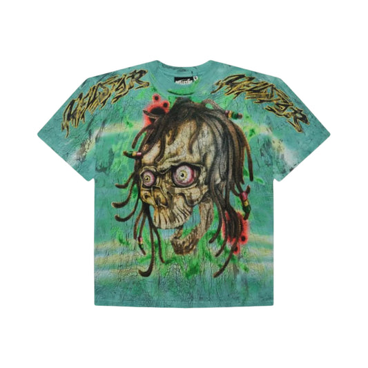 Hellstar Green Tie-Dye Tee