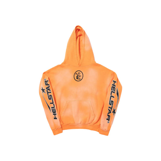 Hellstar Fire Orange Hoodie