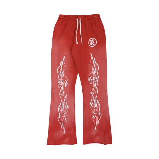 Hellstar Greatest Hits Record Flares Sweatpants
