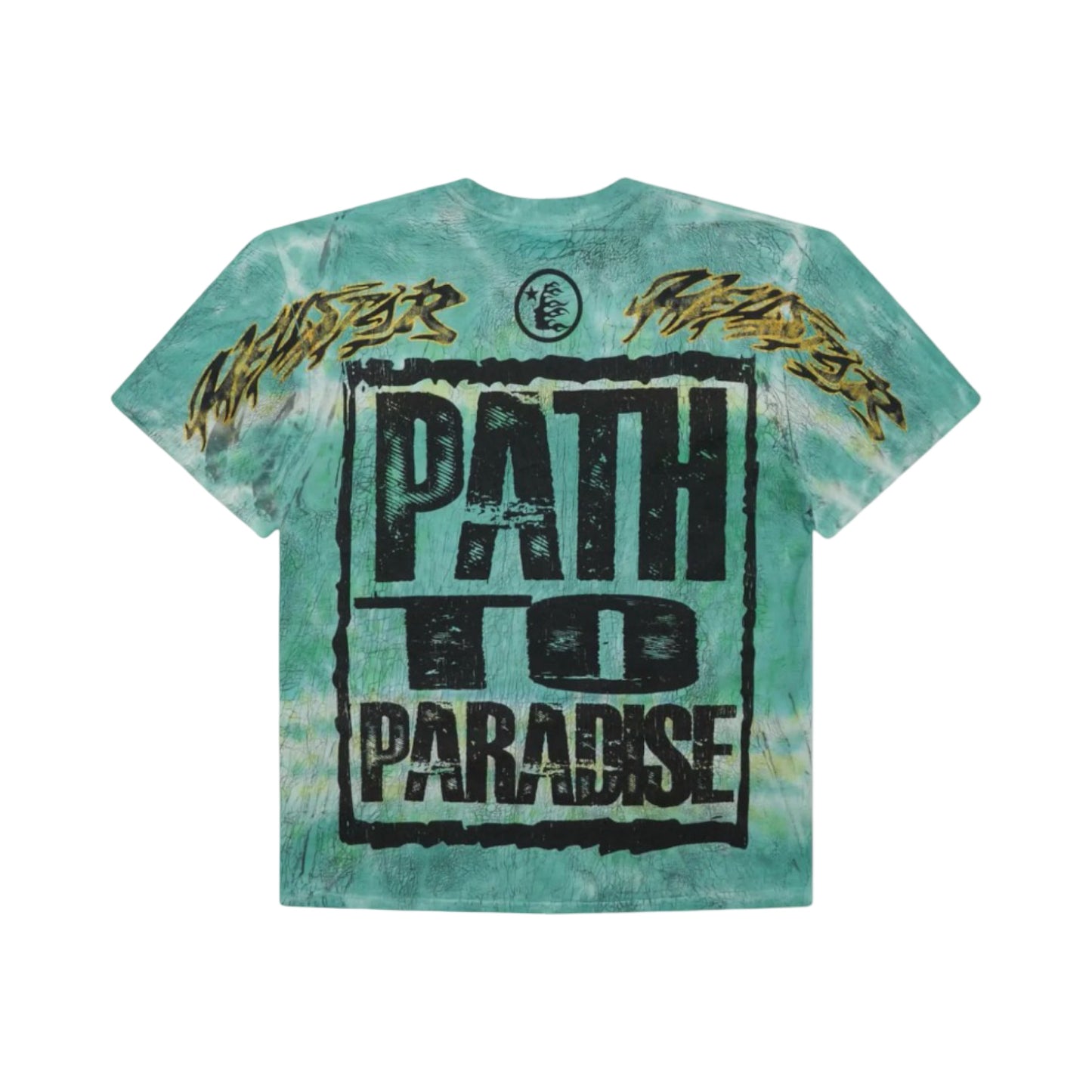 Hellstar Green Tie-Dye Tee