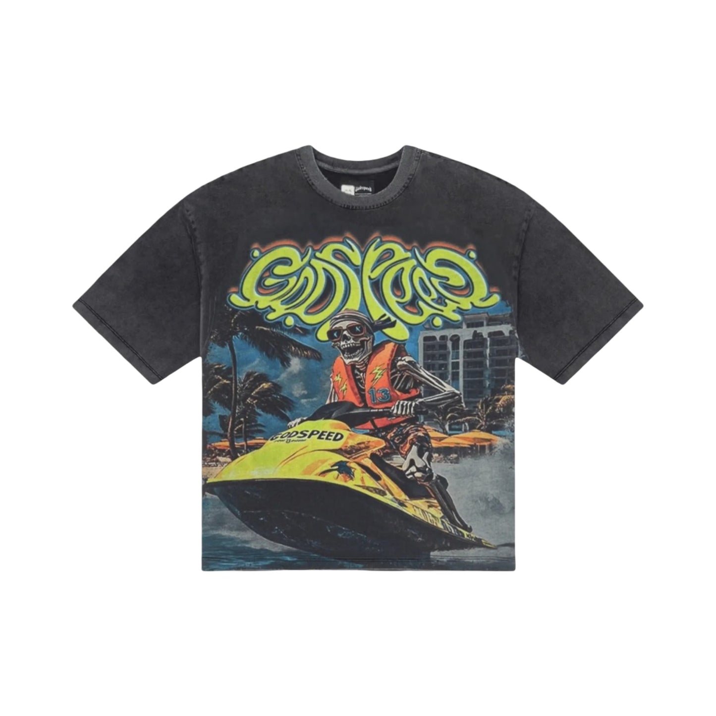 Godspeed Miami Wave Runner Tee