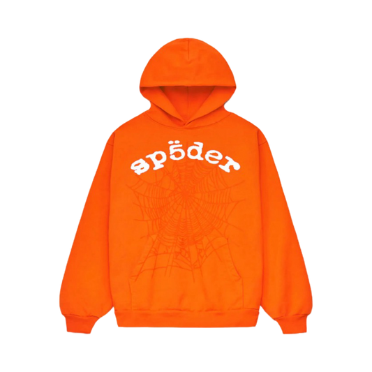Sp5der Orange Legacy Hoodie