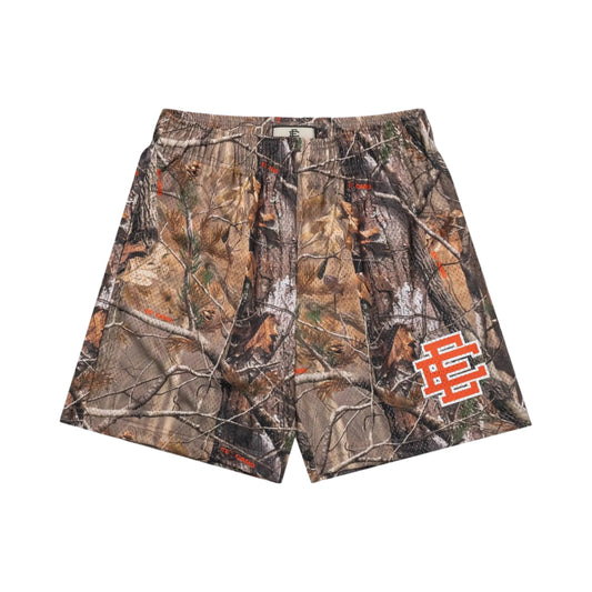Eric Emanuel Orange Camo Short