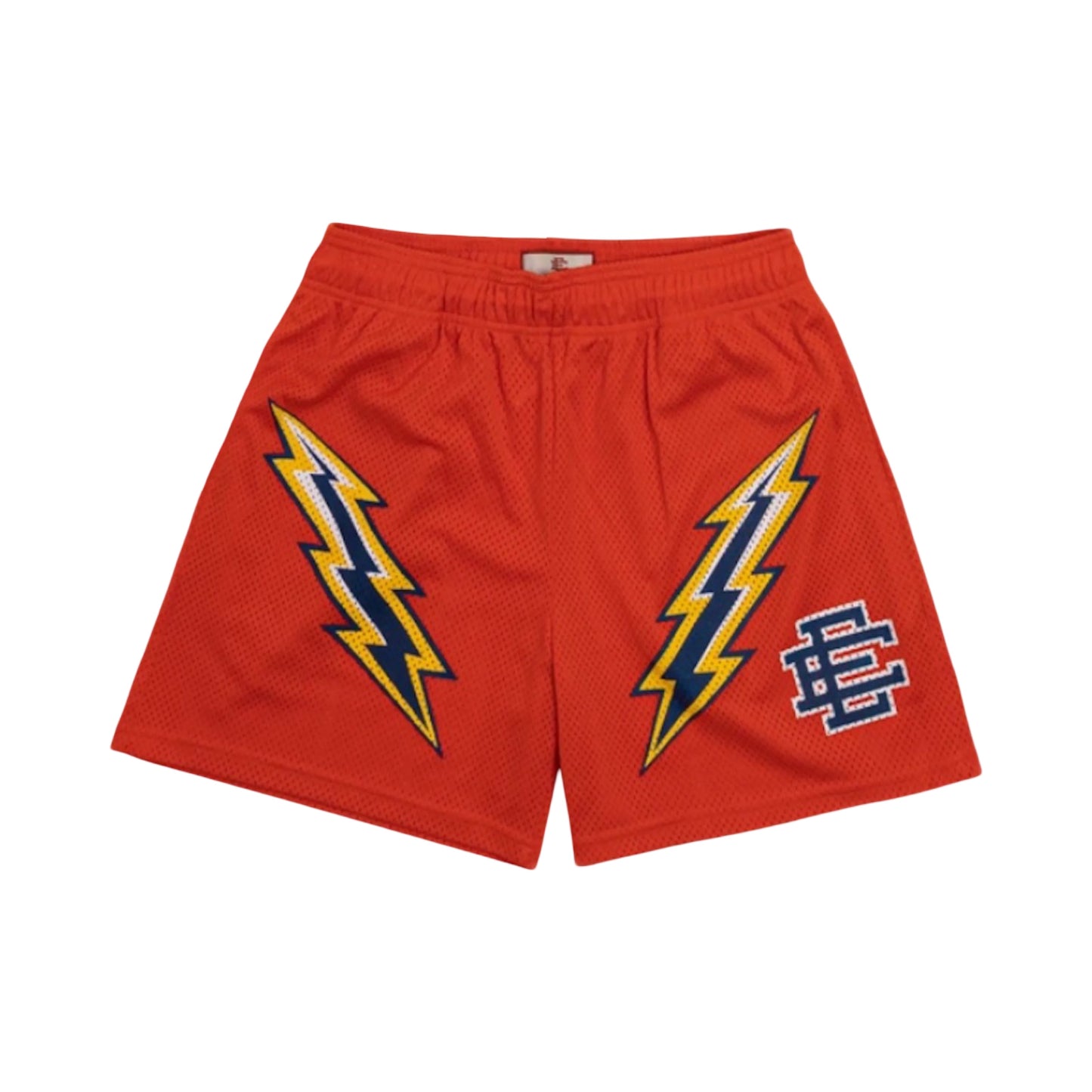 Eric Emanuel Orange Yellow Bolt Short