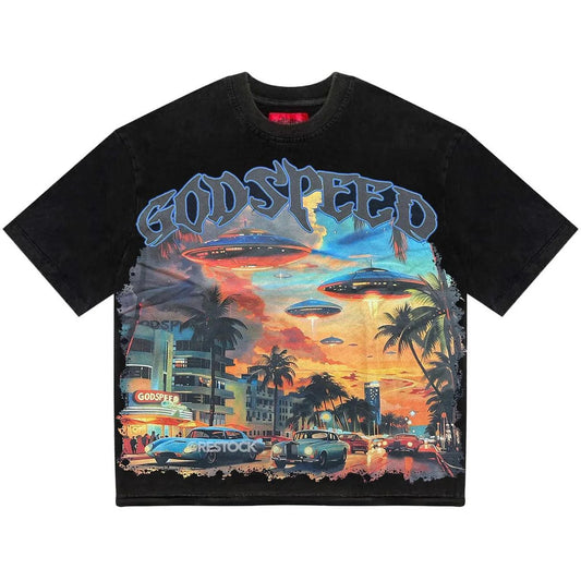 Godspeed Miami UFO Tee