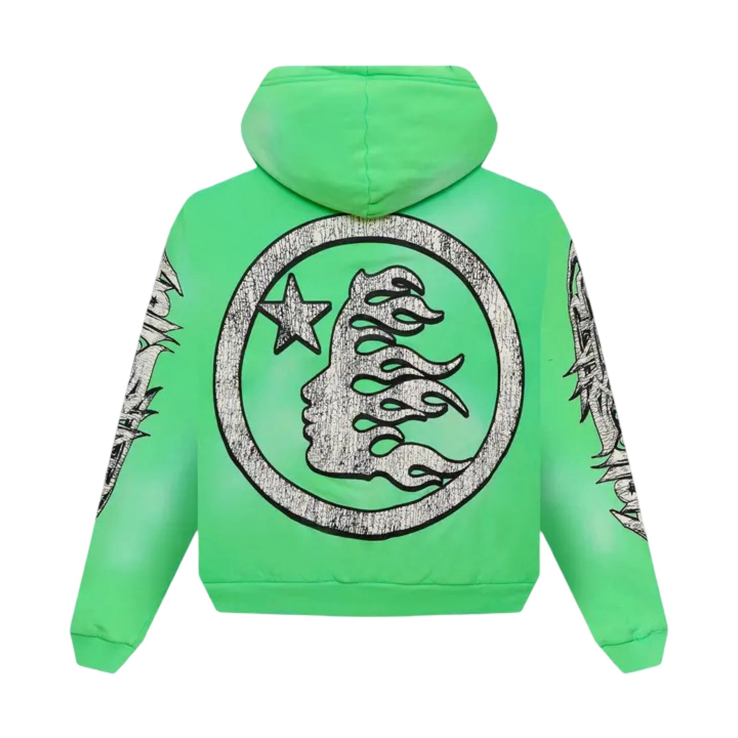 Hellstar Graffiti Zip-Up Hoodie