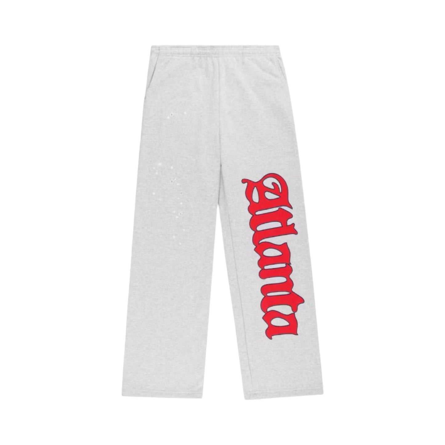 Sp5der Grey Atlanta Wide Sweatpants
