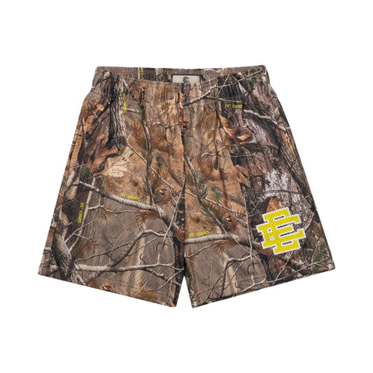 Eric Emanuel Yellow Camo Short
