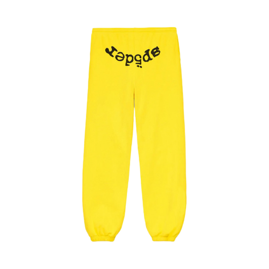 Sp5der Yellow Legacy Sweatpants