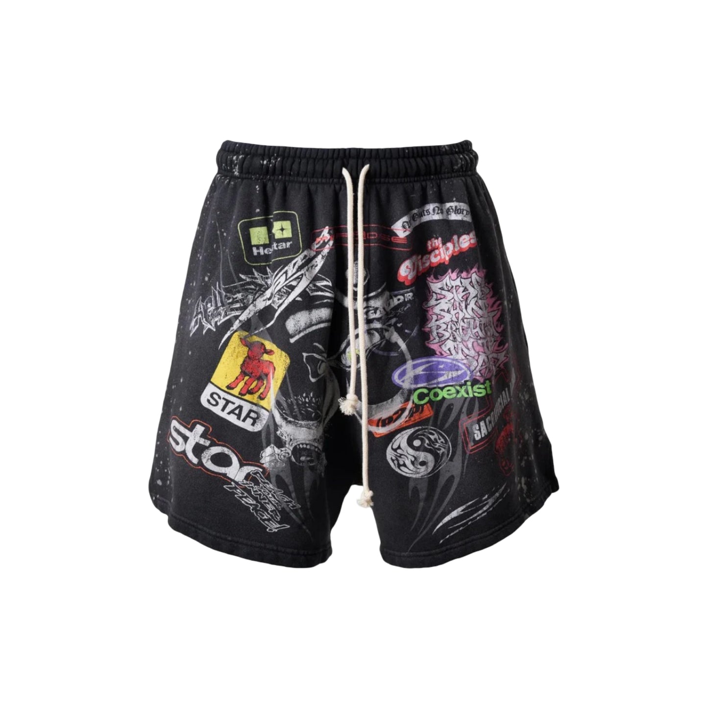 Hellstar Patched Shorts